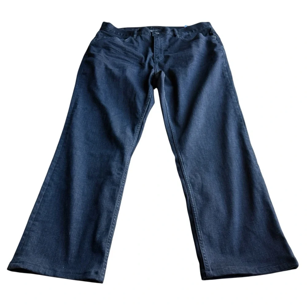 Banana Republic Men’s 36x30 Dark Blue Denim‎ Wide Leg Jeans Casual Normcore
